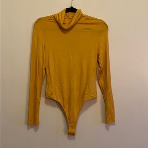 Mustard bodysuit